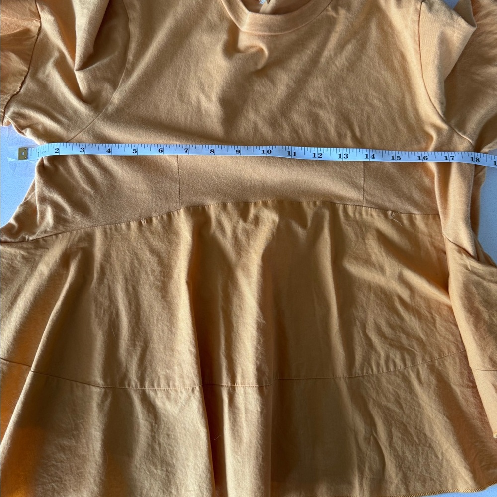 Love Notes Ruffle Sleeve Top - Tan - Picture 5 of 6